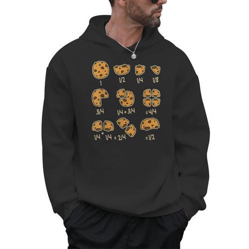 Chocolate Cookie Quick Math Fraction Math Teachers For Men Women Girls Kids Men Hoodie - teacherstshirts.com CA