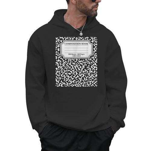 Composition Notebook Matching Group Halloween Teachers Men Hoodie - teacherstshirts.com