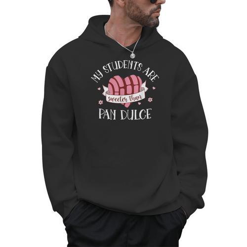 Cute Spanish Teacher Dual Language Bilingual Teacher Men Women Men Hoodie - teacherstshirts.com UK