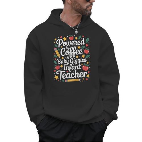 Daycare Provider Infant Teacher Quotes Toddler Teaching Men Hoodie - teacherstshirts.com DE