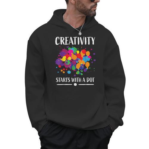 Dot Day Shirt Women Men Kids Girls Boys Teacher 2024 Dot Day Men Hoodie - teacherstshirts.com DE