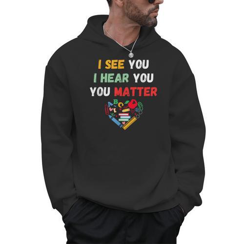 Emotional Intelligence Quote For School Counselor Teacher Men Hoodie - teacherstshirts.com AU
