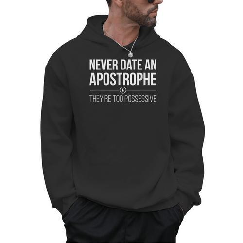 English Teacher Grammar Pun Shirt Men Hoodie - teacherstshirts.com AU