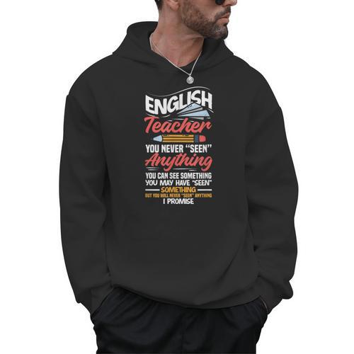English Teacher Men Hoodie - teacherstshirts.com AU