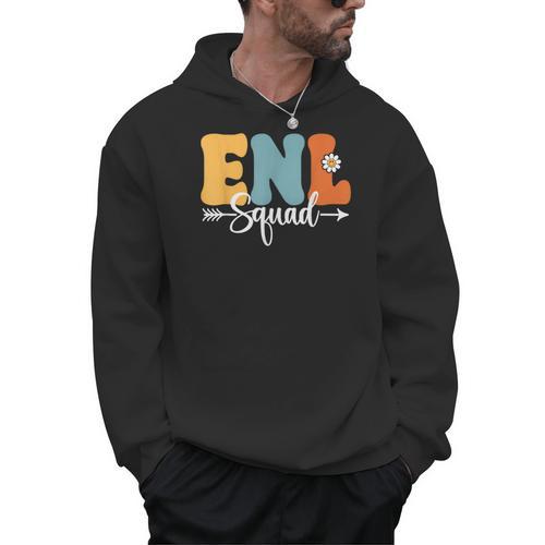 ENL Squad Back To School Teachers Students ENL Crew Men Women Girls Kids Men Hoodie - teacherstshirts.com
