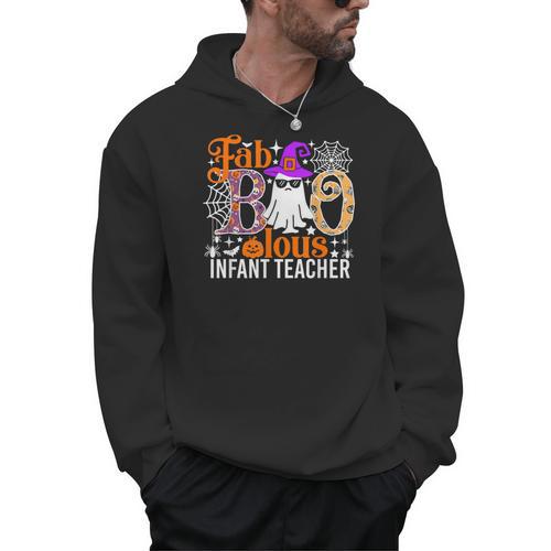 Fab Boo Lous Infant Teacher Halloween Costume Men Hoodie - teacherstshirts.com AU