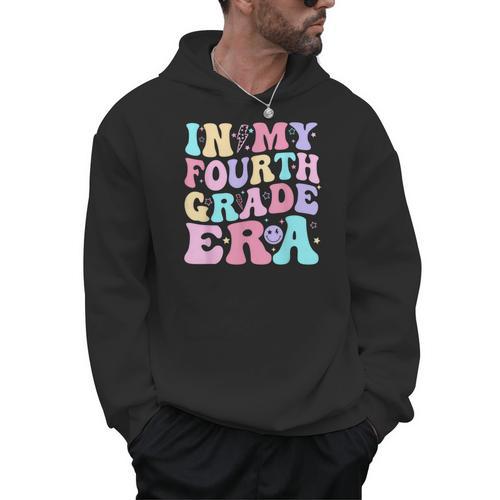 In My Fourth Grade Era Girl Back To School 4th Grade Teacher Men Hoodie - teacherstshirts.com AU