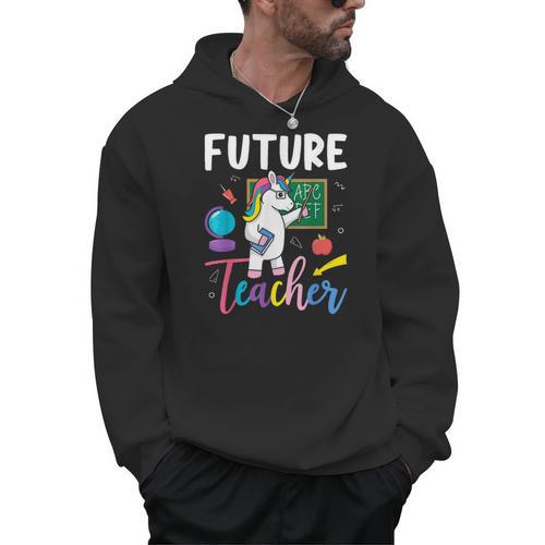 Future Teacher School Teacher Female Men Hoodie - teacherstshirts.com AU
