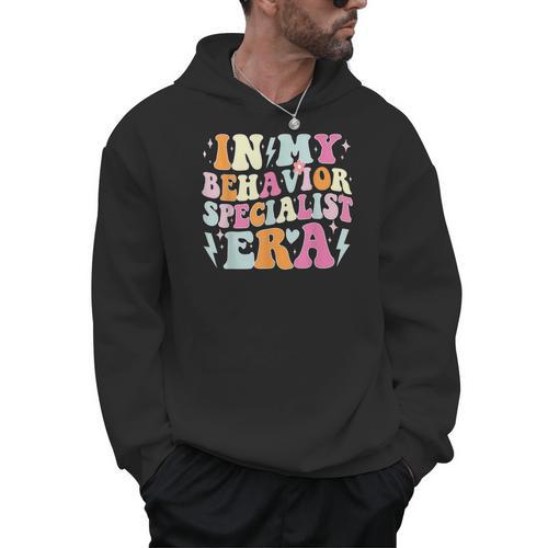 Groovy In My Behavior Specialist Era Behavior Teachers Men Hoodie - teacherstshirts.com CA
