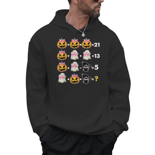 Halloween Math Teacher Men Women Order Of Operations Men Hoodie - teacherstshirts.com CA
