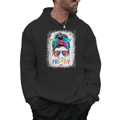 Happy Fri-Yay Friday Teacher Life Happy Friday Men Hoodie - teacherstshirts.com CA