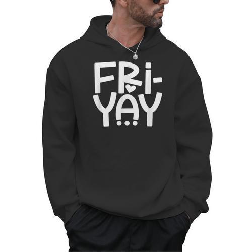 Happy Friyay Teacher Shirt Cute Teacher Fashion Fri-Yay Men Hoodie - teacherstshirts.com DE