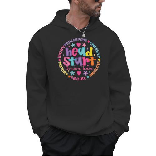 Head Start Dream Team Squad Teacher Headstart Back To School Men Hoodie - teacherstshirts.com UK