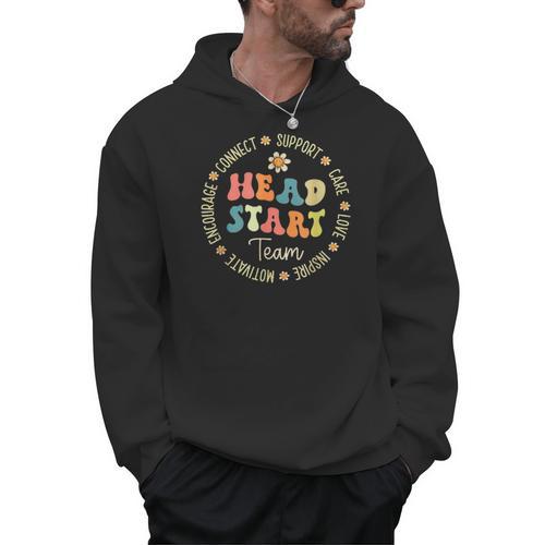 Head Start Team Homeschooling Teacher Back To School Men Hoodie - teacherstshirts.com CA