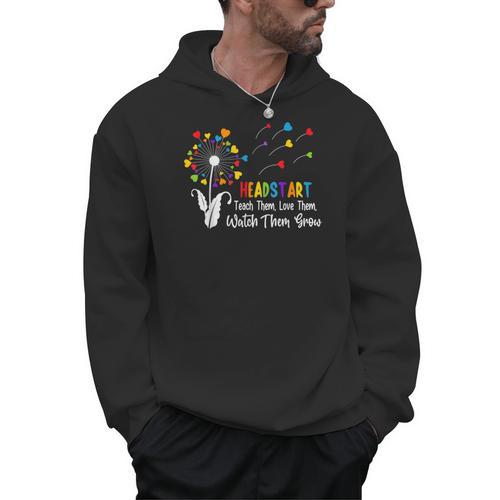 Headstart Teacher Early Childhood Educator Men Hoodie - teacherstshirts.com CA