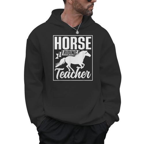 Horse Riding Teacher Rider Lover Equestrian Men Women Kids Men Hoodie - teacherstshirts.com