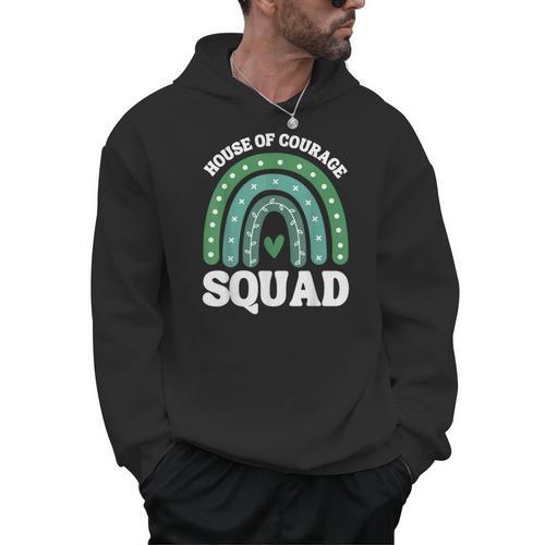 House Of Courage Squad RCA School Teacher Student Tee Men Hoodie - teacherstshirts.com DE