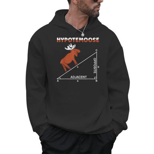 Hypotemoose Mathematics Teacher Mathematician Math Geek Men Hoodie - teacherstshirts.com