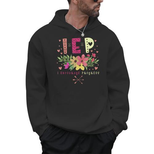 IEP I Encourage Progress Teacher Special Education Men Women Men Hoodie - teacherstshirts.com UK