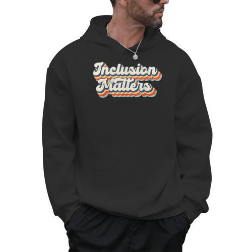 Inclusion Matters Special Education Sped Teacher Vintage Men Hoodie - teacherstshirts.com UK