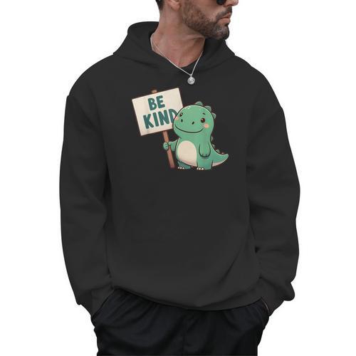 Be Kind Teacher Anti-Bullying Dino Kindness Women Men Boys Men Hoodie - teacherstshirts.com CA