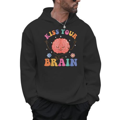 Kiss Your Brain Sped Teacher Appreciation Back To School Kid Men Hoodie - teacherstshirts.com AU