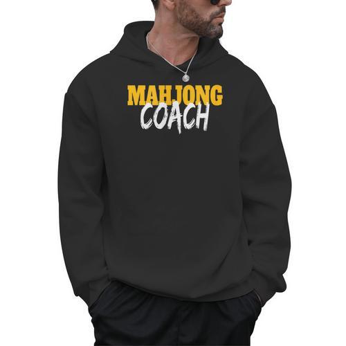 Mahjong Coach Coaching Trainer Teacher Men Hoodie - teacherstshirts.com DE