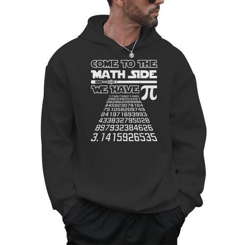 Come To The Math Side We Have Pie Shirt Pi Day Teacher Men Hoodie - teacherstshirts.com UK