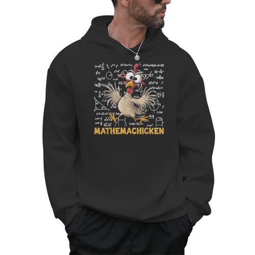 Mathemachicken Chicken Math Teacher Back To School Men Hoodie - teacherstshirts.com