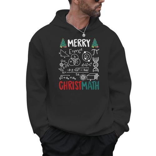 Merry Christmath – Math Christmas For Math Teacher For Men Women Kids Men Hoodie - teacherstshirts.com AU
