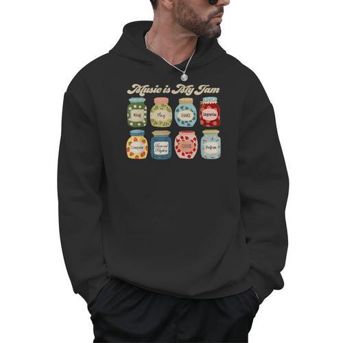 Music Is My Jam Back To School Music Teacher Specials Team Men Hoodie - teacherstshirts.com UK