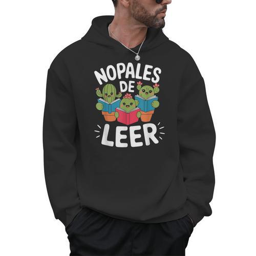 Nopales De Leer Bilingual Teacher Maestra Spanish Teacher Men Hoodie - teacherstshirts.com CA