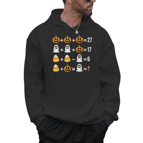Order Of Operations Quiz Pumpkin Halloween Math Teacher Men Hoodie - teacherstshirts.com AU