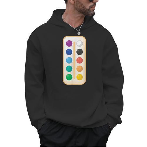 Paint Palette ArtSet Halloween Costume For Teachers Students For Men Women Kids Men Hoodie - teacherstshirts.com