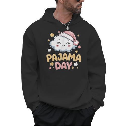 Pajama Day School Spirit Week Fun Cloud Teacher Men Hoodie - teacherstshirts.com AU
