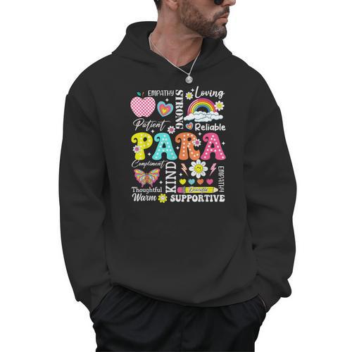 Paras Make It Possible Paraprofessional Paraeducator Teacher Men Hoodie - teacherstshirts.com AU