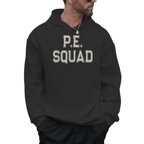 PE SQUAD Physical Education PE Teacher Team Kids Gym Crew Men Hoodie - teacherstshirts.com AU