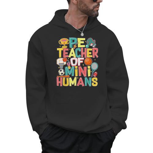 PE Teacher Back To School Physical Education Gym Teachers Men Hoodie - teacherstshirts.com UK