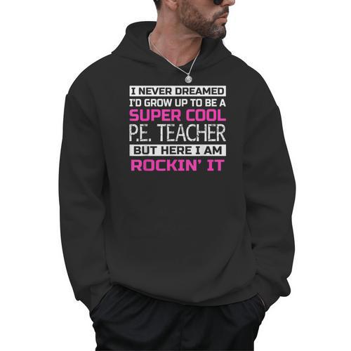 PE Teacher Shirt Physical Education Teacher Men Hoodie - teacherstshirts.com DE