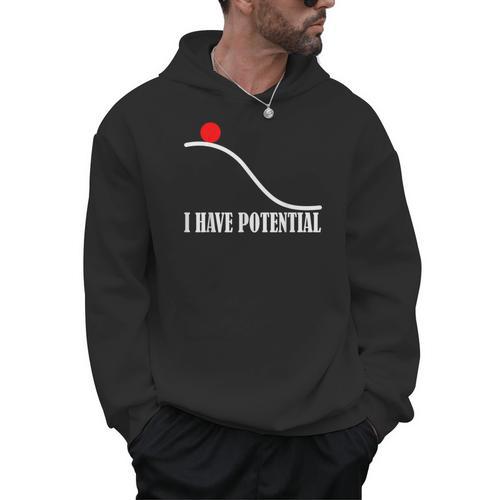 Physics I Have Potential Energy Physics Teacher Men Hoodie - teacherstshirts.com