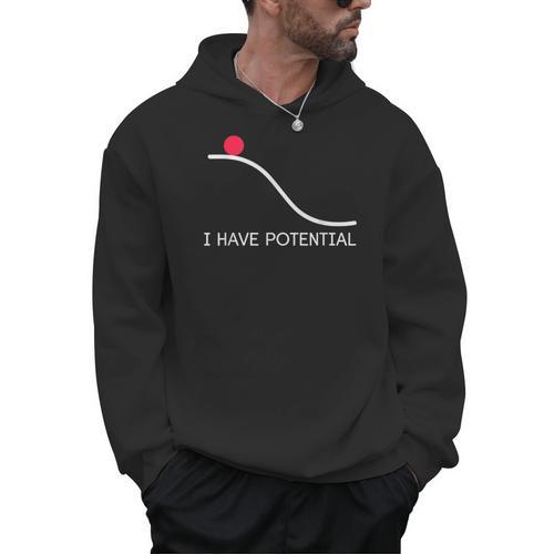 I Have Potential Energy Physics Science Teachers Men Hoodie - teacherstshirts.com AU