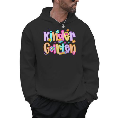 Preppy Kindergarten First Day Of School Teachers Girls Boys Men Hoodie - teacherstshirts.com DE