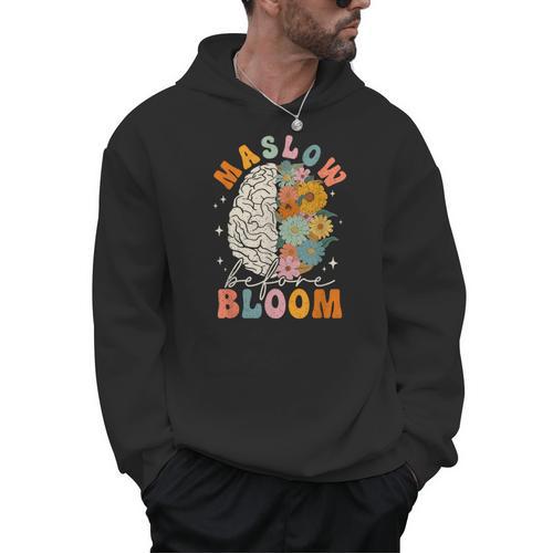 Psychologist Maslow Before Bloom Sped Teacher Classroom Men Hoodie - teacherstshirts.com CA