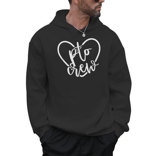 PTO Crew Back To School Matching Group Parent Teacher Men Hoodie - teacherstshirts.com AU