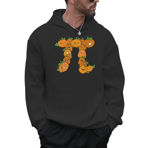 Pumpkin Pi Math Teacher Halloween Costume Geometry Men Hoodie - teacherstshirts.com