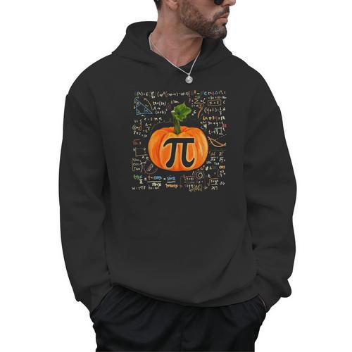 Pumpkin Pi Math Teacher Halloween Pumpkin Pi Men Hoodie - teacherstshirts.com AU