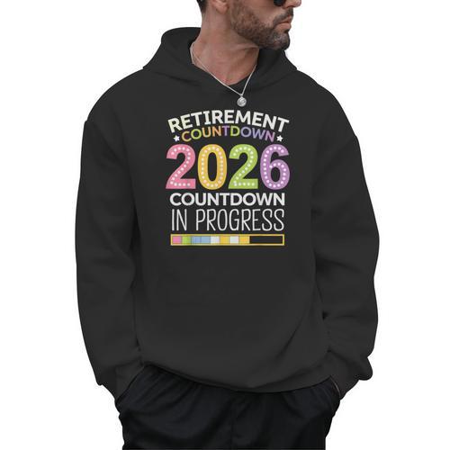 Retirement Class Of 2026 Teacher Countdown Loading Teacher Men Hoodie - teacherstshirts.com DE