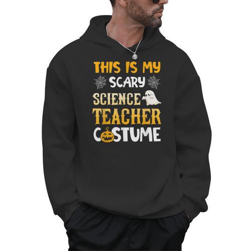 This Is My Scary Science Teacher Halloween Costumes Men Women Kids Men Hoodie - teacherstshirts.com