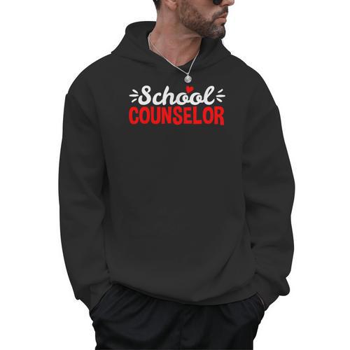 School Counselor Teacher Guidance Counseling For Men Women Kids Men Hoodie - teacherstshirts.com AU