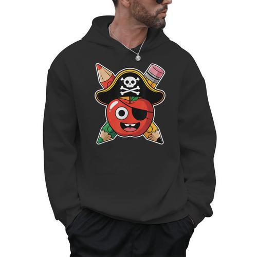 School International Talk Like A Pirate Day Pirate Teacher Men Hoodie - teacherstshirts.com CA